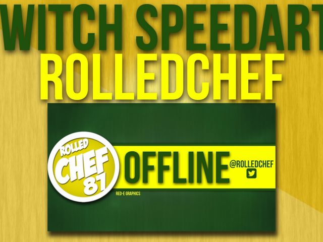Speedart#2- Rolled Chef Offline Twitch Banner