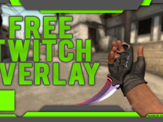 Twitch Overlay Template Speedart + Free Download 2016