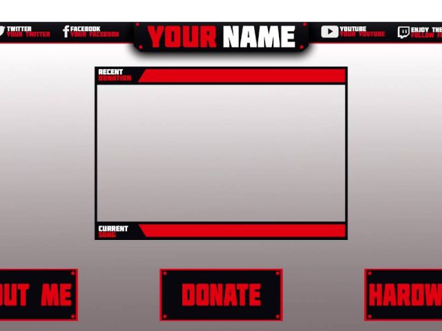 Free Twitch Template Pack